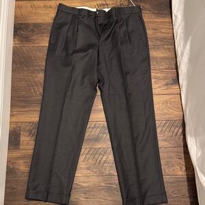 *NEW* Lauren Ralph Lauren 34Wx30L Charcoal Grey Dress Pants